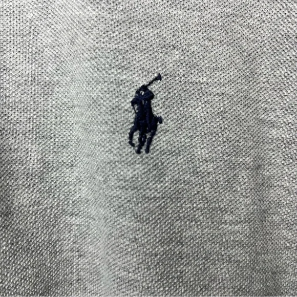 Polo Ralph Lauren Gray Cotton Polo Shirt XXL - Picture 4 of 10
